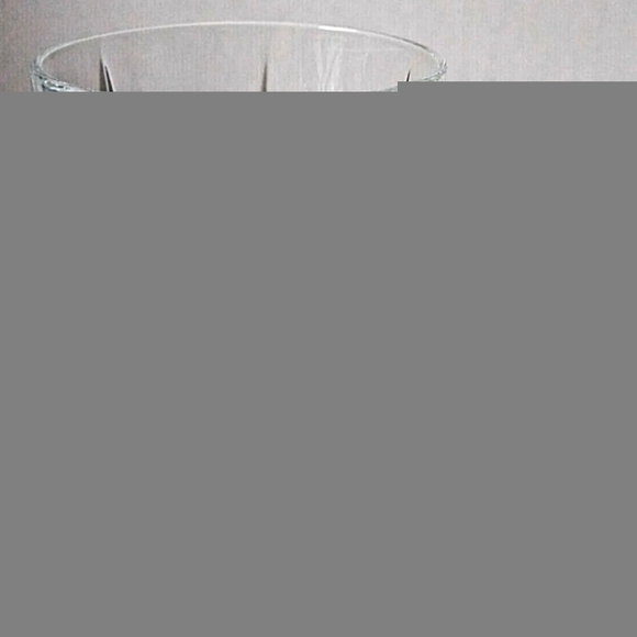 2pc Vintage PAUL SEBASTIAN INC TEMPERED GLASS Heavy Crystal Mugs 4.25" - Picture 1 of 11